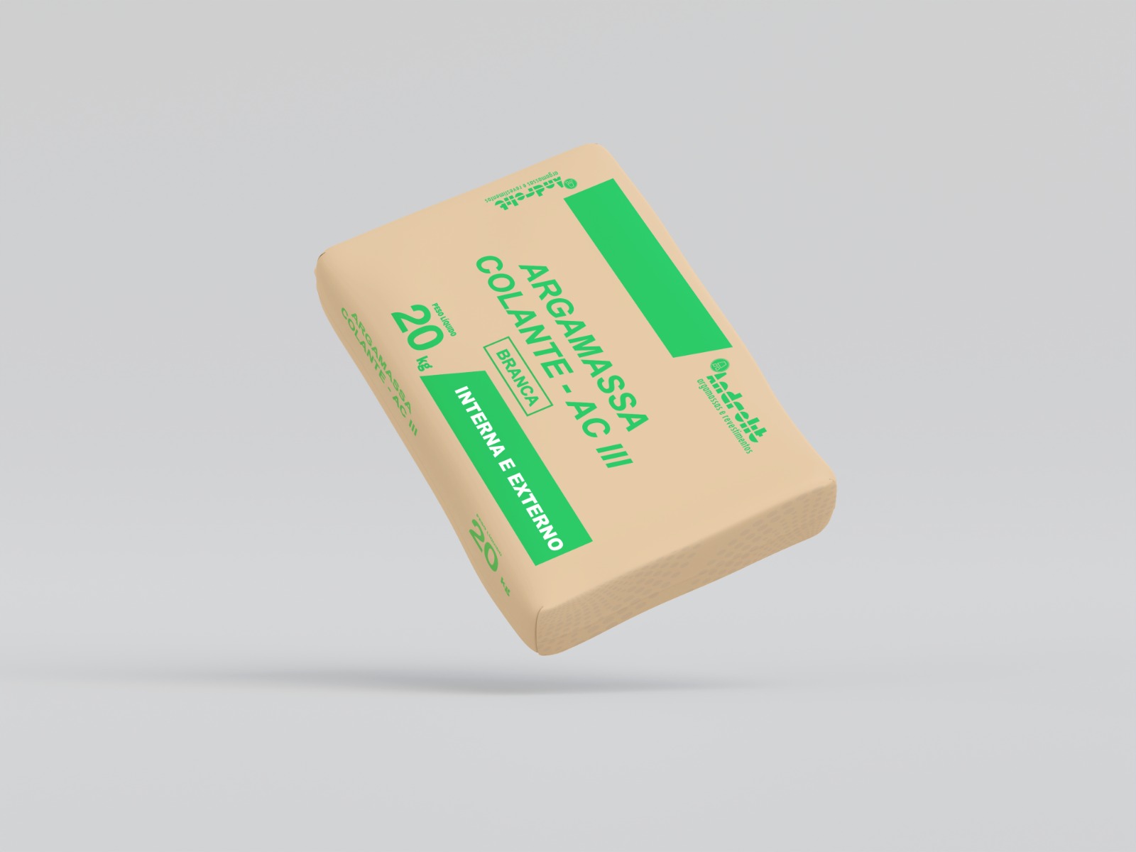 ARGAMASSA COLANTE AC III BRANCA 20 KG